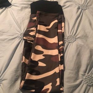 Camouflage leggings
